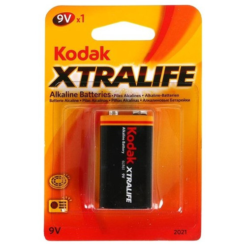 PILAS LR61 KODAK ALCALINA XTRALIFE 9V 1 UNIDAD