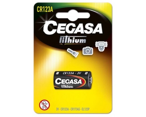 CEGASA PILA LITIO CR123A 3V FT BL1