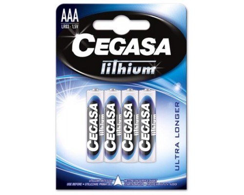 CEGASA PILA LITIO FR03 AAA BL4