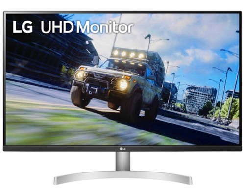 LG 32UN500-W pantalla para PC 80 cm (31.5") 3840 x 2160 Pixeles 4K Ultra HD Negro, Blanco (Espera 4 dias)