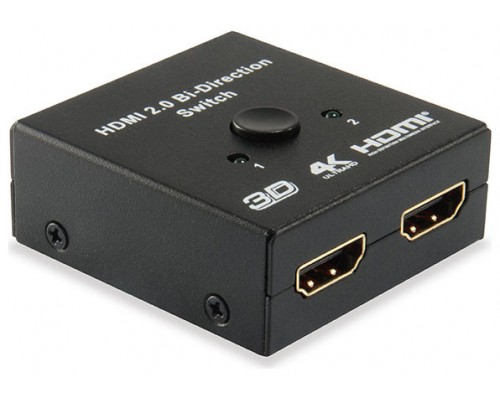 SWITCH SELECTOR HDMI BIDIRECIONAL EQUIP  2 ENTRADAS 1