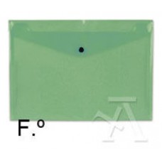 SOBRE POLIPROPILENO FOLIO SOLAPA C/BROCHE PLASTICO VERDE CARCHIVO 342K15 (Espera 4 dias)-SX64 SOBRE POLIPROPILENO FOLIO SOLAPA C/BROCHE PLASTICO VERDE CARCHIVO 342K15 (Espera 4 dias)