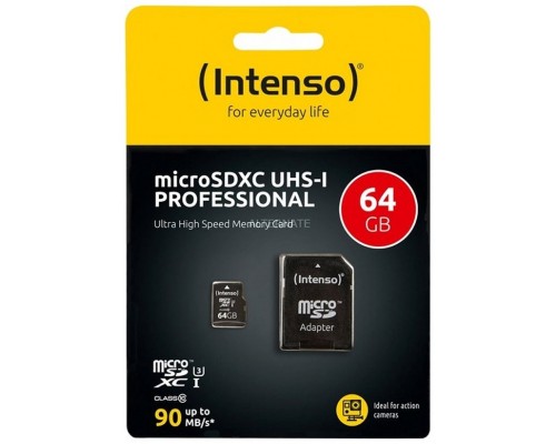 Intenso 3433490 Micro SD UHS-I profesiona 64GB