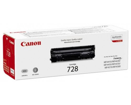 CANON I-SENSYS 4410/4570DN/4580DN Toner Negro CRG728