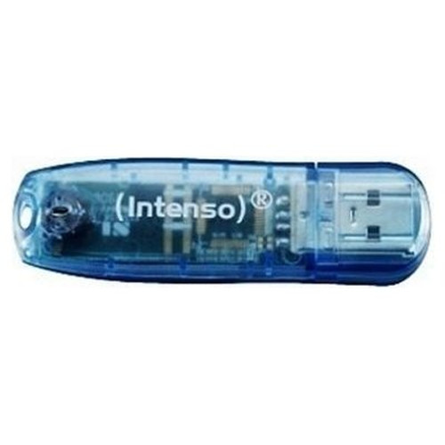 Intenso 3502450 Lápiz USB 2.0 Rainbow 4GB Azul-SX1 Intenso 3502450 Lápiz USB 2.0 Rainbow 4GB Azul