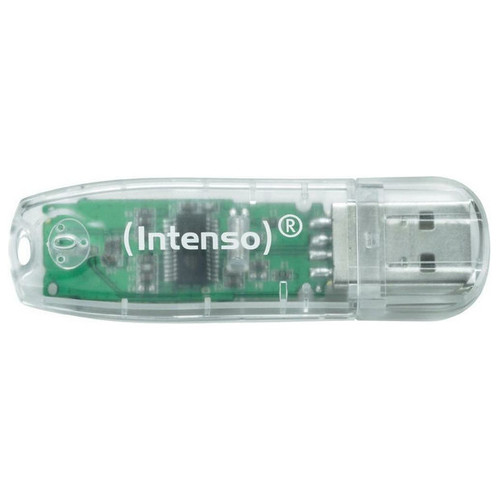 Intenso 3502480 Lápiz USB 2.0 Rainbow 32GB Transp-SX4 Intenso 3502480 Lápiz USB 2.0 Rainbow 32GB Transp