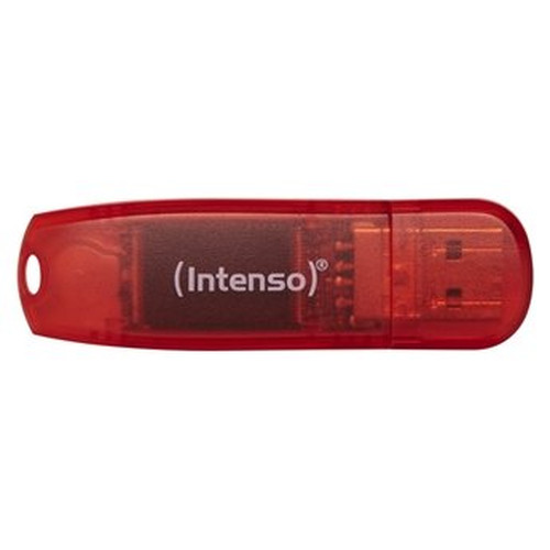 Intenso 3502491 Lápiz USB 2.0 Rainbow 128GB Rojo-SX4 Intenso 3502491 Lápiz USB 2.0 Rainbow 128GB Rojo