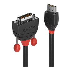 Lindy 36272 adaptador de cable de v&iacute;deo 2 m HDMI tipo A (Est&aacute;ndar) DVI-D Negro (Espera 4 dias)