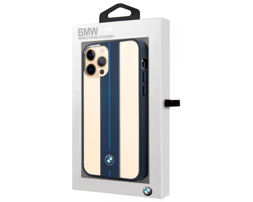 Carcasa COOL para iPhone 12 Pro Max Licencia BMW Línea Transparente
