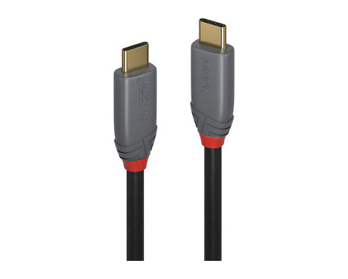 Lindy 36900 cable USB 0,5 m USB C Negro, Gris (Espera 4 dias)