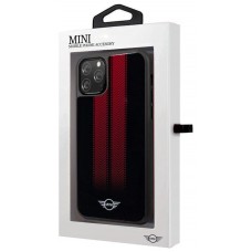 Carcasa COOL para iPhone 11 Pro Max Licencia Mini Cooper Negro-Rojo