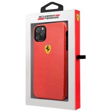 Carcasa COOL para iPhone 11 Pro Licencia Ferrari Rojo