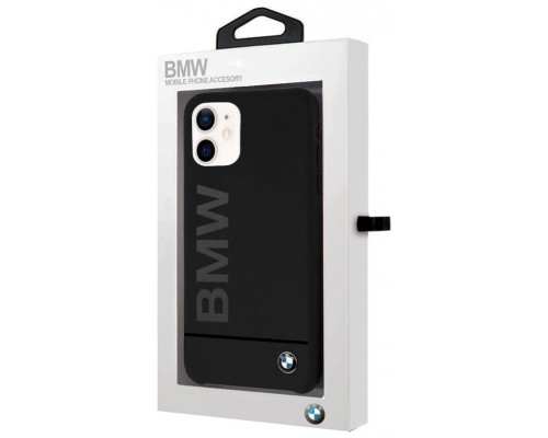 Carcasa COOL para iPhone 12 mini Licencia BMW Letras Negro