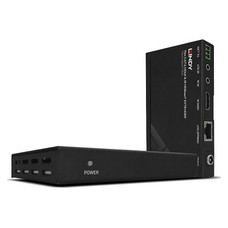 Lindy 38139 extensor audio/video Transmisor y receptor de se&ntilde;ales AV Negro (Espera 4 dias)