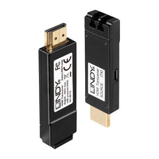 Lindy 38170 extensor audio/video Transmisor y receptor de se&ntilde;ales AV Negro (Espera 4 dias)