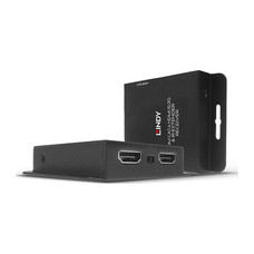 Lindy 38208 extensor audio/video Transmisor y receptor de se&ntilde;ales AV Negro (Espera 4 dias)