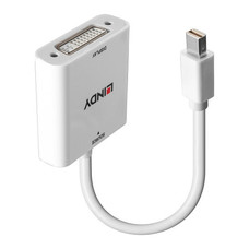 Lindy 38318 adaptador de cable de v&iacute;deo 0,18 m Mini DisplayPort DVI-I (Espera 4 dias)