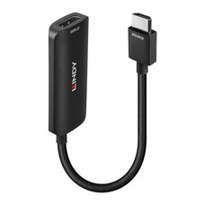 Lindy 38329 adaptador de cable de v&iacute;deo 0,157 m HDMI tipo A (Est&aacute;ndar) DisplayPort Negro (Espera 4 dias)