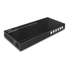 Lindy 38338 extensor audio/video Transmisor de se&ntilde;ales AV Negro (Espera 4 dias)