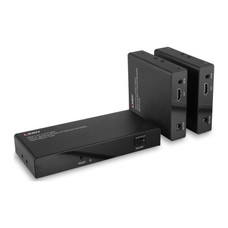 Lindy 38385 extensor audio/video Transmisor y receptor de se&ntilde;ales AV Negro (Espera 4 dias)