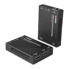 Lindy 38398 extensor audio/video Transmisor y receptor de se&ntilde;ales AV Negro (Espera 4 dias)