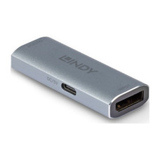 Lindy 38421 extensor audio/video Repetidor de se&ntilde;ales AV Plata (Espera 4 dias)