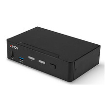 Lindy 39312 interruptor KVM Negro (Espera 4 dias)