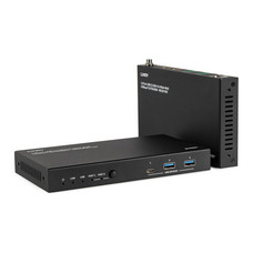 Lindy 39365 ampliador de red Transmisor y receptor de red Negro (Espera 4 dias)