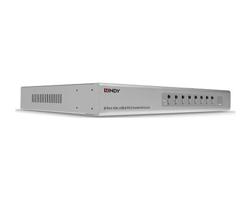 Lindy 39526 interruptor KVM Montaje en rack Plata (Espera 4 dias)