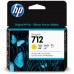 HP DesignJet T200/T600, Cartucho Amarillo 712