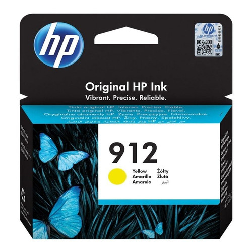 HP 912 CARTUCHO DE TINTA HP912 AMARILLO (3YL79AE) (Espera 4 dias)-SX2 HP 912 CARTUCHO DE TINTA HP912 AMARILLO (3YL79AE) (Espera 4 dias)