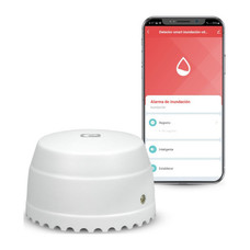 DETECTOR DE SEGURIDAD DE INUNDACION SMART WIFI GARZA 401346C (Espera 4 dias)