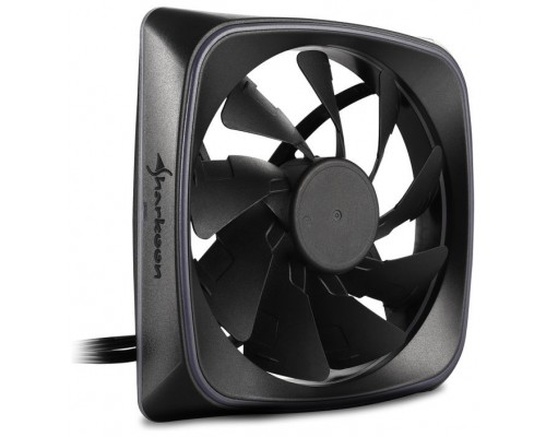 VENTILADOR CAJA SHARKOON SHARK LIGHTS FAN 120X120X 25 MM RGB LED