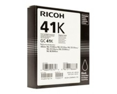 RICOH SG3110DN/3110DNW Cartucho Negro GC-41K-SX5 RICOH SG3110DN/3110DNW Cartucho Negro GC-41K