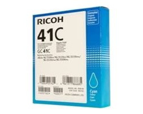 RICOH SG3110DN/3110DNW GC-41C Cartucho Cyan-SX5 RICOH SG3110DN/3110DNW GC-41C Cartucho Cyan