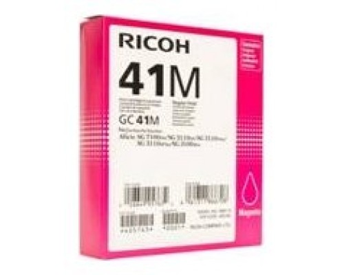RICOH SG3110DN/3110DNW GC-41M Cartucho Magenta-SX5 RICOH SG3110DN/3110DNW GC-41M Cartucho Magenta
