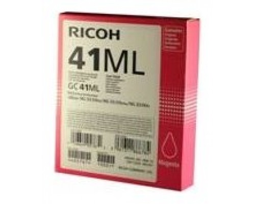 RICOH SG2100N/3110DN/3110DNW/3120B GC-41Ml Cartucho Magenta-SX5 RICOH SG2100N/3110DN/3110DNW/3120B GC-41Ml Cartucho Magenta
