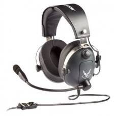 Thrustmaster 4060196 auricular y casco Auriculares Alámbrico Aviación/Control de tráfico aéreo Gris (Espera 4 dias)