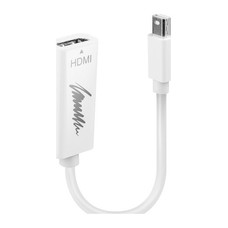 Lindy 41719 adaptador de cable de v&iacute;deo Mini DisplayPort HDMI Blanco (Espera 4 dias)
