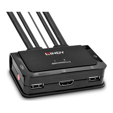 Lindy 42340 interruptor KVM Negro (Espera 4 dias)