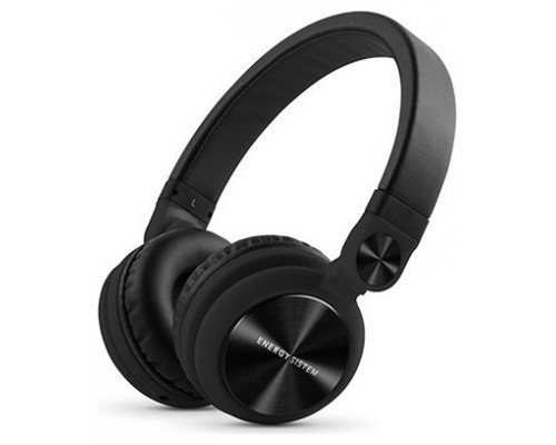 HEADSET ENERGY SISTEM DJ2 BLACK CON MICROFONO , CABLE