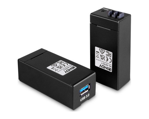 Lindy 42707 extensor audio/video Transmisor y receptor de señales AV Negro (Espera 4 dias)-SX105 Lindy 42707 extensor audio/video Transmisor y receptor de señales AV Negro (Espera 4 dias)