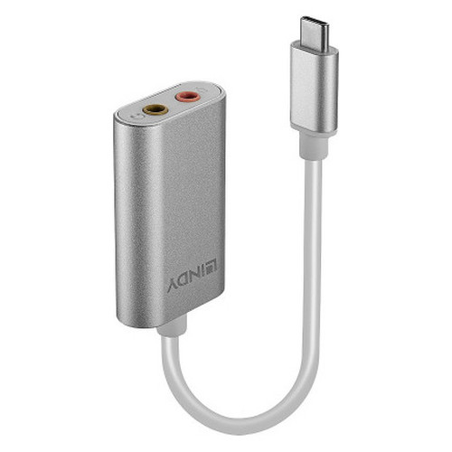 Lindy 42711 cable de tel&eacute;fono m&oacute;vil Blanco USB C 3,5mm (Espera 4 dias)