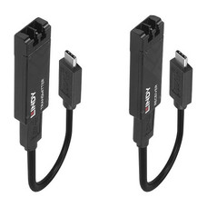 Lindy 43312 ampliador de red Transmisor y receptor de red Negro (Espera 4 dias)