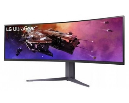 LG MONITOR (45GR75DC-B) - MONITOR GAMING CURVO QHD DE 45" // 1MS DE TIEMPO DE RESPUESTA Y 200HZ CON USB TYPE-C (Espera 4 dias)