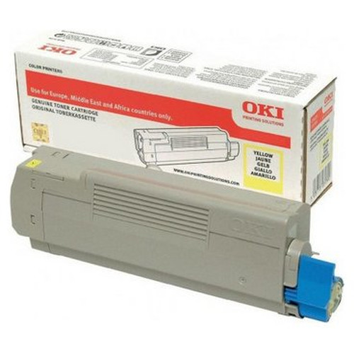OKI Toner C823/833/843 Yellow-SX45 OKI Toner C823/833/843 Yellow