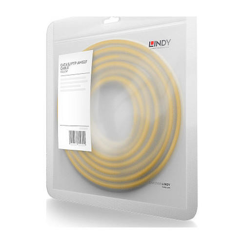 Lindy 47771 cable de red Amarillo 30 m Cat6 S/FTP (S-STP) (Espera 4 dias)