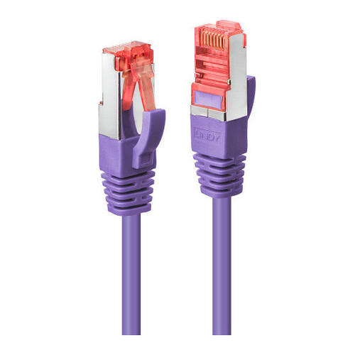 Lindy 47828 cable de red P&uacute;rpura 10 m Cat6 S/FTP (S-STP) (Espera 4 dias)