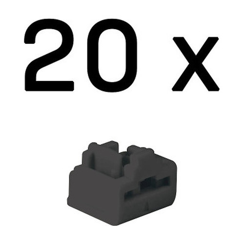Lindy 47892 bloqueador de puerto RJ-45 Negro Acrilonitrilo butadieno estireno (ABS) 20 pieza(s) (Espera 4 dias)-SX21 Lindy 47892 bloqueador de puerto RJ-45 Negro Acrilonitrilo butadieno estireno (ABS) 20 pieza(s) (Espera 4 dias)