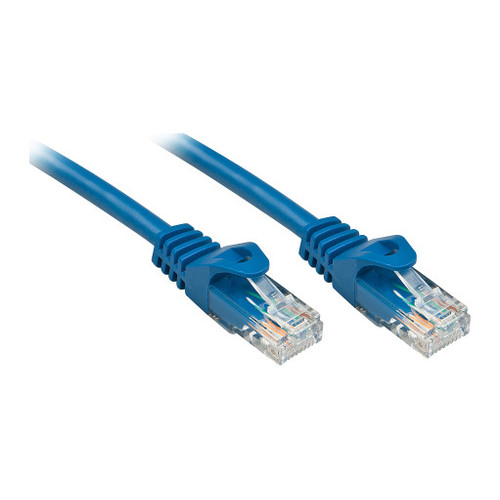 Lindy RJ-45/RJ-45 Cat6 0.5m cable de red Azul 0,5 m U/UTP (UTP) (Espera 4 dias)